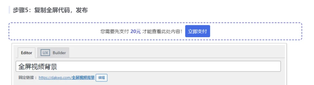 WordPress付费阅读插件 WPPAY v2.1
