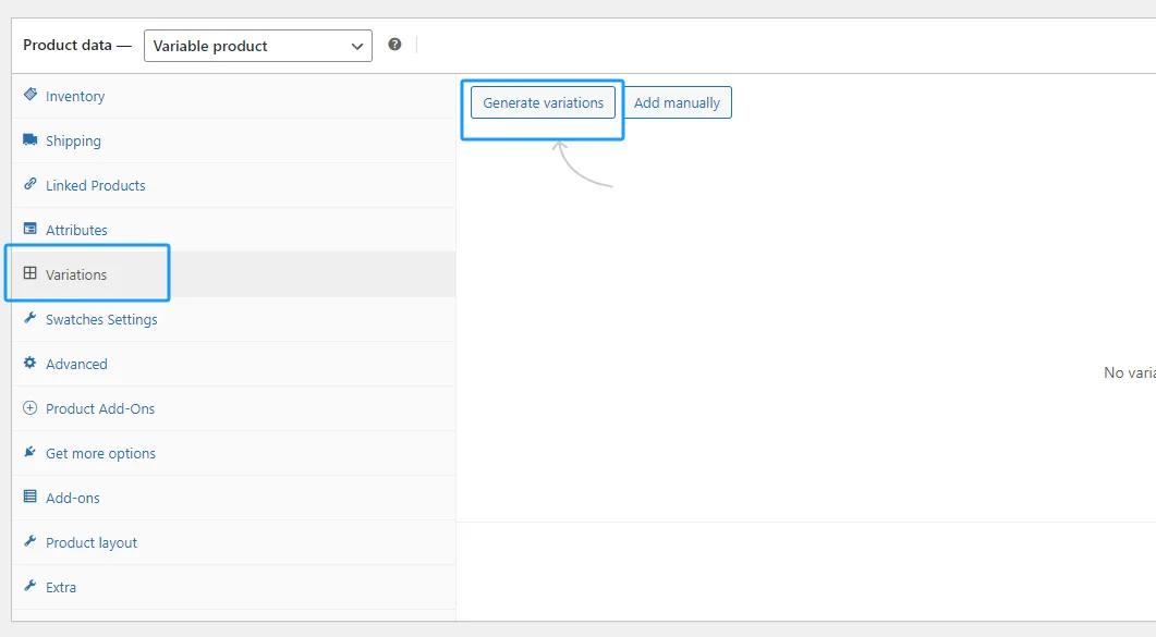 WordPress WooCommerce 添加变体产品教程