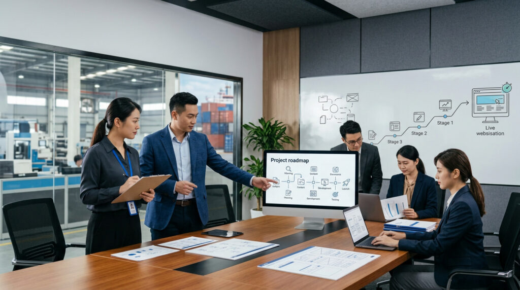 B2B外贸独立站从目标市场建站准备域名服务器网站结构WordPress开发Google SEO到正式上线完整流程